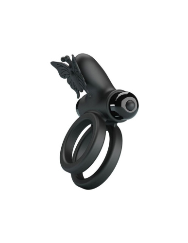 Pretty Love - Vibrating Dual Rings - Эрекционное вибро кольцо, 3.2-3.8 см